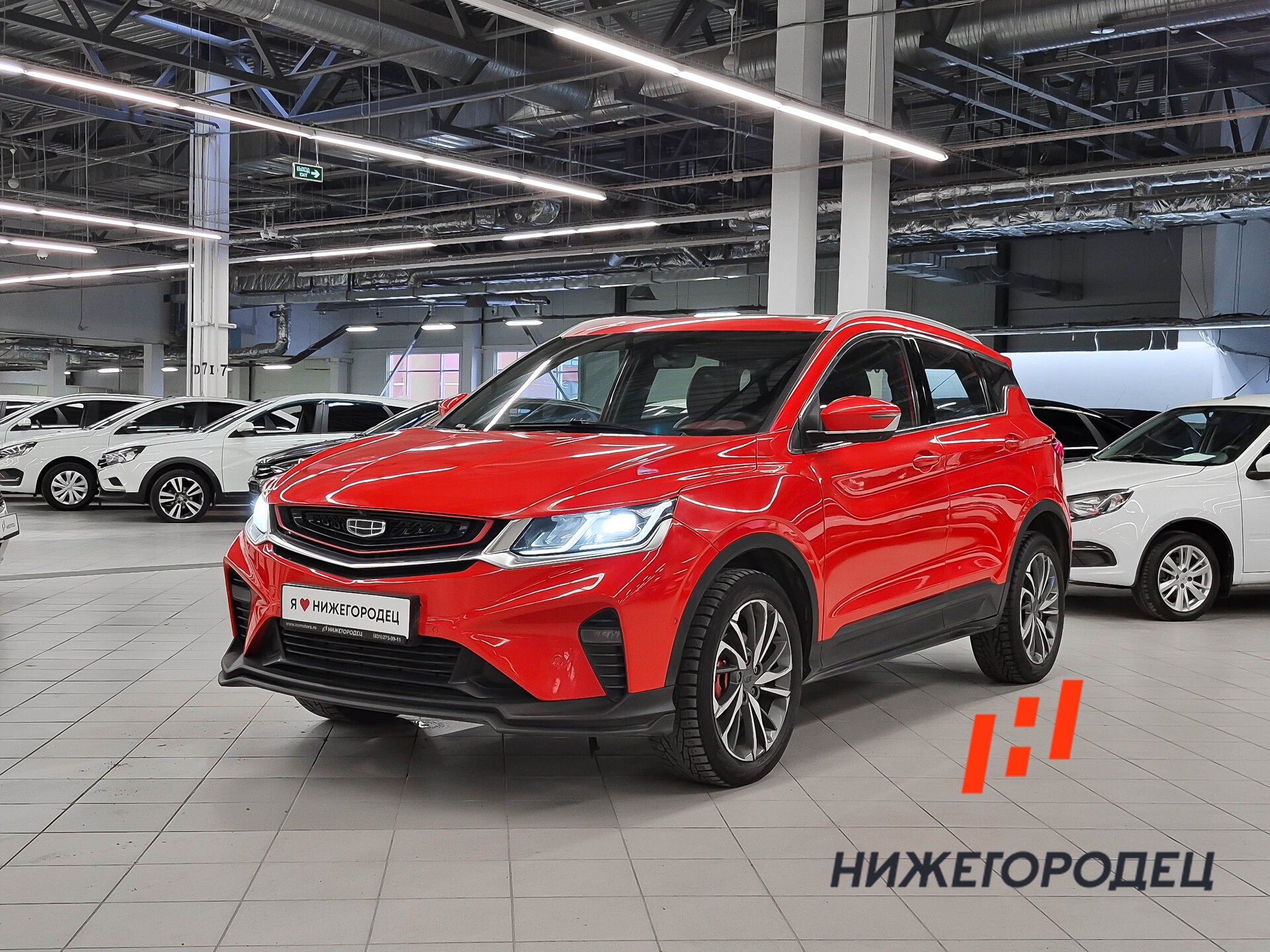 Geely Coolray 1.5 AMT (150 л.с.), 2022 — купить в Нижнем Новгороде