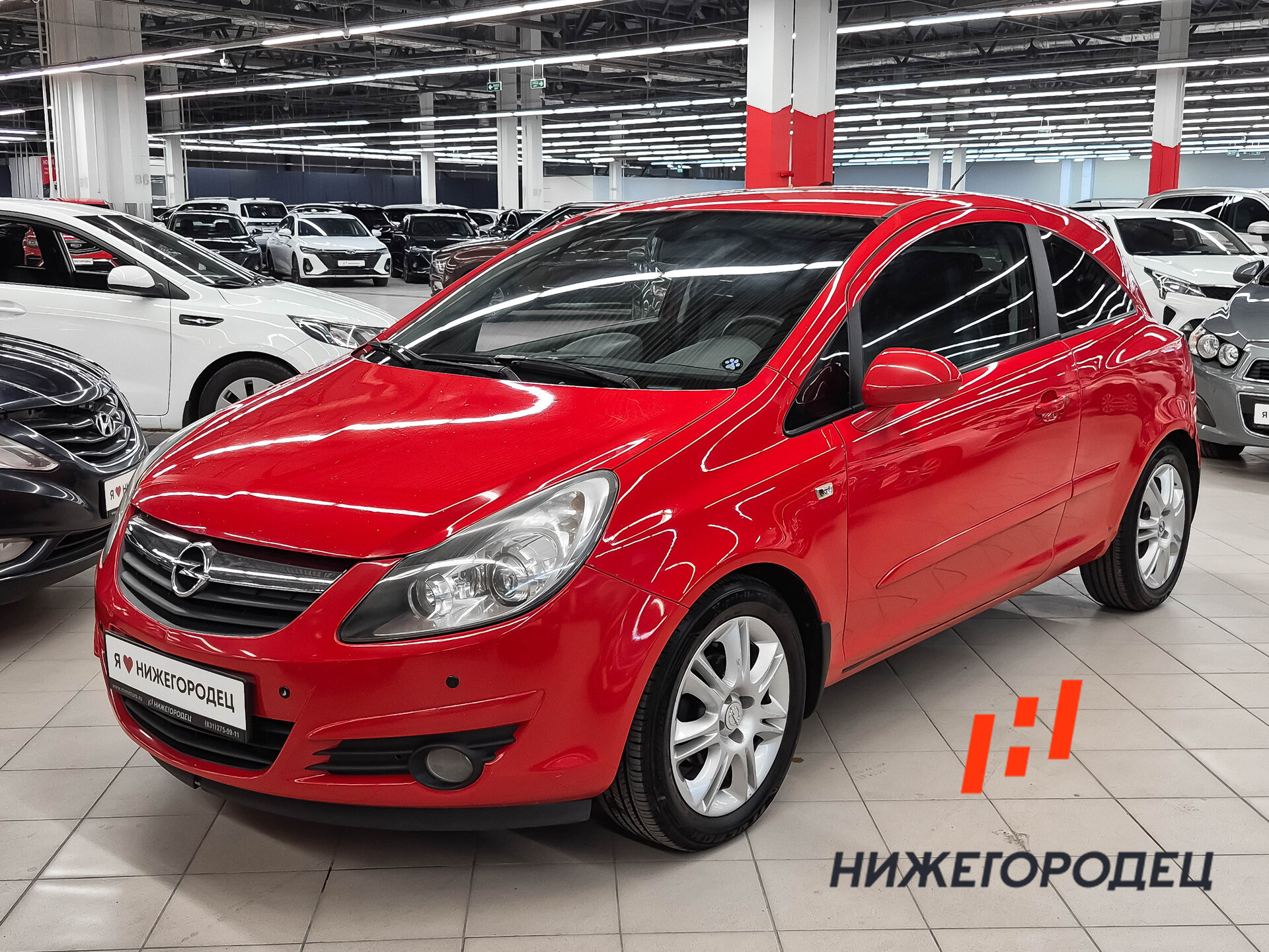 Opel Corsa 1.4 AT (90 л.с.), 2007 — купить в Нижнем Новгороде